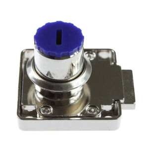 Zamek meblowy kwadratowy SISO X850 fi19x22mm korpus