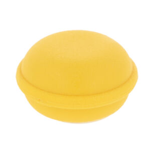 Odbojnik ścienny samoprzylepny MACARON fi34x19mm mango