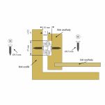 Prowadnica kulkowa do szuflad 8827 27mm 250mm 15kg - 5