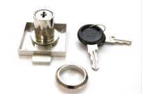 Zamek meblowy kwadratowy SISO 954 blaszany CK - 2