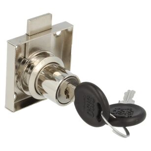 Zamek meblowy kwadratowy SISO 954 blaszany CK