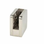Zacisk szkła SQUARE 6-10,76mm SS316 stal polerowana - 4