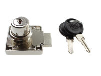 Zamek meblowy kwadratowy SISO X850 fi19x22mm CK - 2