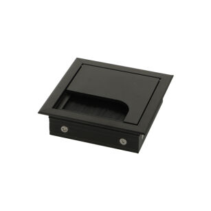 Przepust kablowy RUMBA 80x80x24mm aluminium czarny