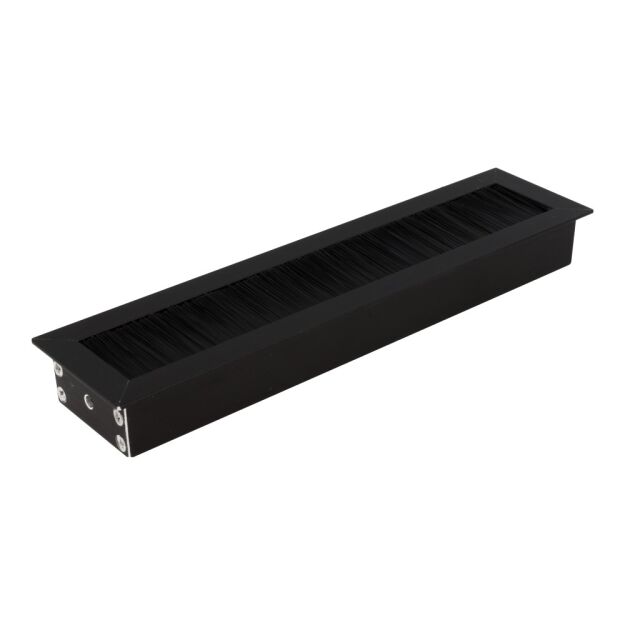 Przepust kablowy NS 45x180x20mm aluminium czarny
