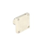 Zamek meblowy kwadratowy SISO X850 fi19x22mm długi rygiel CK - 3