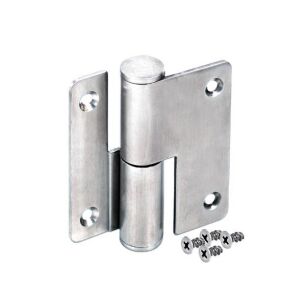 Zawias kabin WC nakładany SS304 lewy/94x70x2,5mm