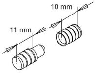 Kołek ustalający do blatów stołu SISO fi8x21mm znal - 2