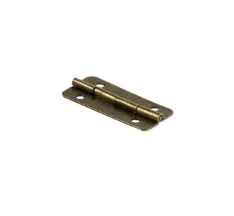 Zawias pasowy do szkatułki 16x37mm brązowy