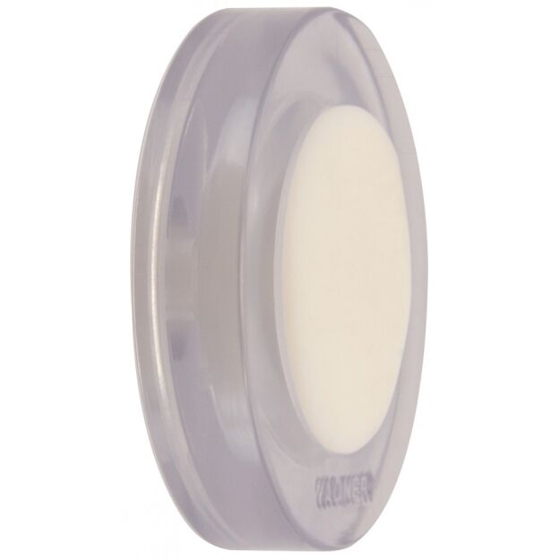 Odbojnik ścienny samoprzylepny WAGNER RING 38x10mm transparentny biała guma