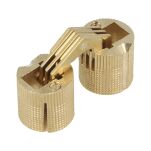 Zawias cylindryczny fi16mm mosiądz - 2