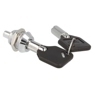 Zamek wciskany SISO MINI fi12x10mm klucz tabularny