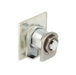 Zamek do drzwi szklanych SWAN 8-10mm z mosiądzu chrom MK - 3