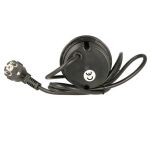 Gniazdo zasilające z ładowarką 2xUSB (A+C) fi80mm czarne - 3