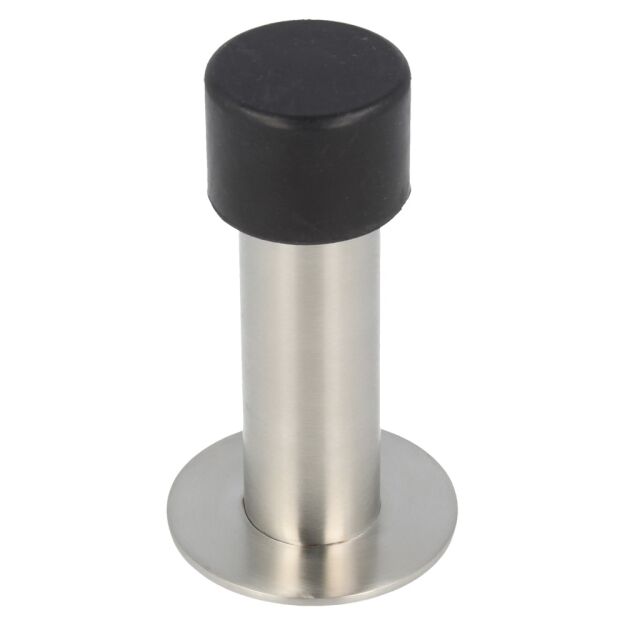 Odbojnik do drzwi STICK fi22x85mm SS201 czarna guma