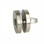 Zamek do kabin toaletowych WC SISO 10-18mm SS304 - 4