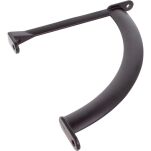 Wspornik półki GIANO 190x175mm czarny - 2