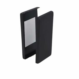 Zaślepka do zawiasów drzwi szklanych RIGA 6-10mm czarna