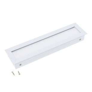 Przepust kablowy LIMBO 181x46x21,8mm aluminium biały