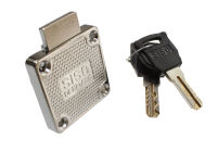 Zamek meblowy kwadratowy SISO X850S fi19x22mm SNAKE - 3