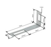 Kątownik mocujący regał-mebel do ściany 