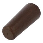 Noga meblowa dębowa SVALA stożkowa 130mm brąz mat - 3