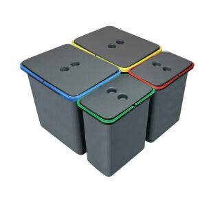 Zestaw koszy MERILL 16LY+16LB+8LR+8LG