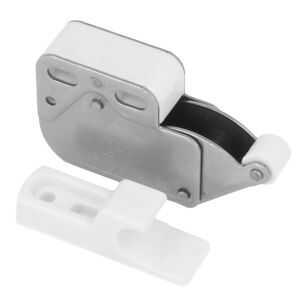 Zatrzask Mini Latch nikiel/Stal nierdzew