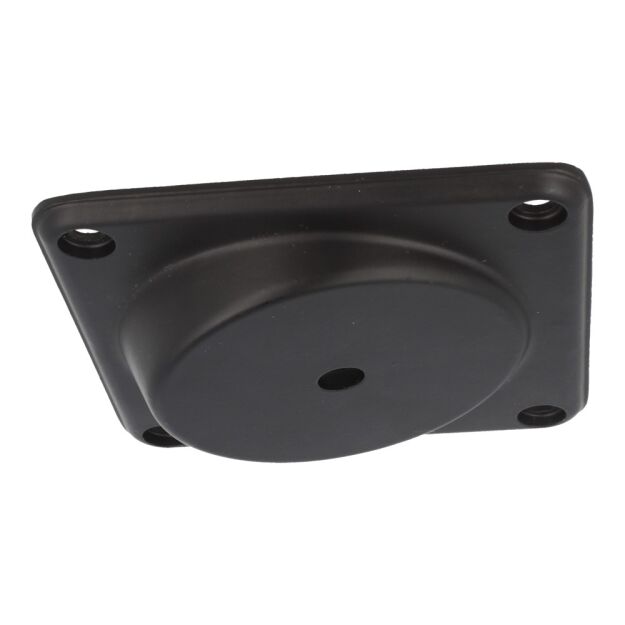 Mocowanie nóg meblowych LINO 120x120mm kątowe 10st M10 czarne