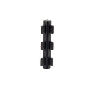 Łącznik przegrody 2-stronny 60mm, szary