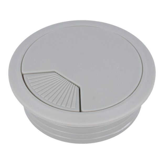 Przepust plastik fi80x21mm  szary