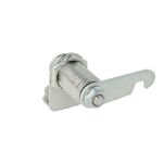 Zamek krzywkowy na kłódkę SISO LOOP 360st 18x30mm chrom - 5