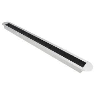 Przepust NSII 45x450x19 oval aluminium anoda z czarna szczotką