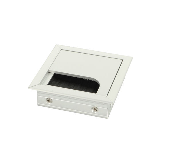 Przepust kablowy RUMBA 80x80x24mm aluminium anoda
