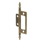 Zawias meblowy splatany RETRO 87x24x1,2mm stare złoto - 5
