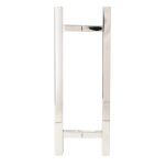 Pochwyt drzwiowy Sava 19x19x350mm stal nierdz. polerowany rozstaw: 250mm - 2