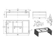 Zestaw koszy FORMO MAXI 4x11L+2x3L - 4