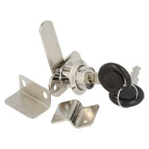Zamek krzywkowy SISO X145 fi16,5x20mm z dwoma ryglami CK