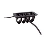 Prowadzenie kabli TRIK czarny 110x65x42mm - 2