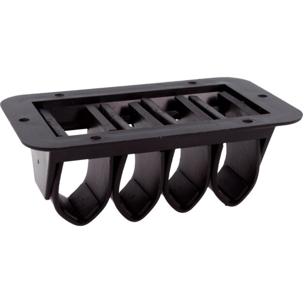 Prowadzenie kabli TRIK czarny 110x65x42mm