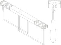 Prowadzenie szkła system 2740 - 2