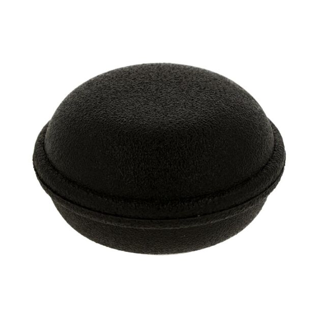 Odbojnik ścienny samoprzylepny MACARON fi34x19mm licorice