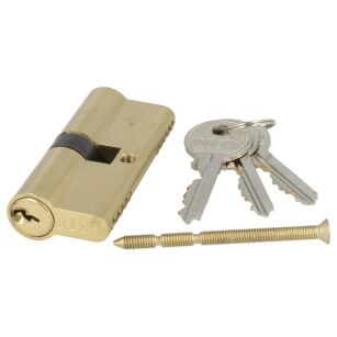 Wkładka patent asym. 65mm mosiądz