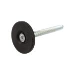 Stopka meblowa TIME M10x75mm fi50 czarna - 2