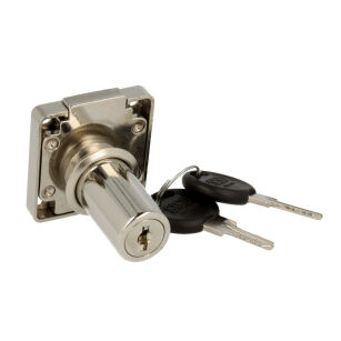 Zamek meblowy kwadratowy SISO X850 fi19x38mm CK
