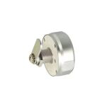 Zamek szyfrowy elektroniczny na odcisk palca PHIL fi19x20mm biały - 5