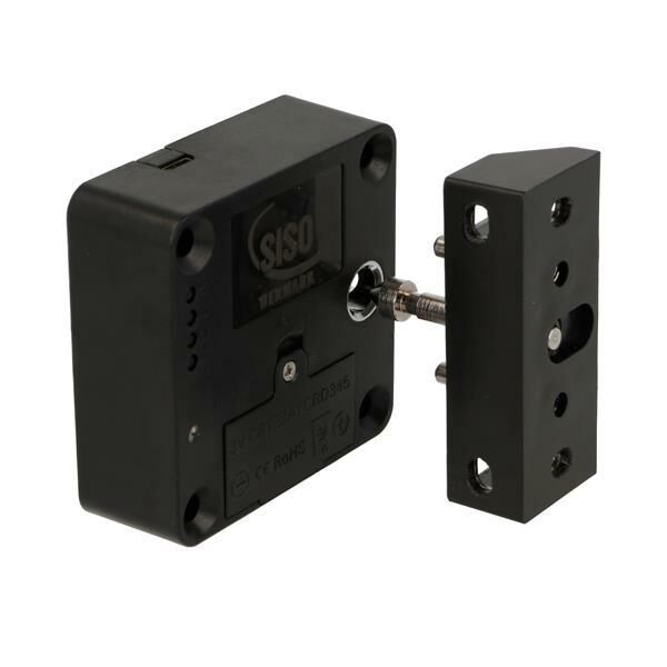 Zamek elektroniczny Mifare1 MINI (13,56MHz) 61x61x22mm komplet