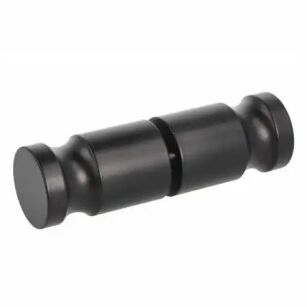 Gałka do kabin toaletowych WC fi25x40mm SS304 czarna