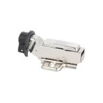 Zawias szkła MINI Cichy Domyk wpuszczany 4-6mm otwarcie 95 stopni - 7
