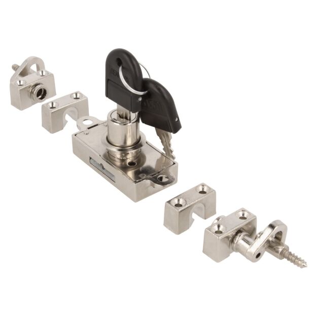 Zamek baskwilowy trzypunktowy SISO H922 fi16,5x20mm prawy HCK